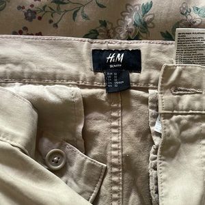 Slim fit street wear h&m cargo pants